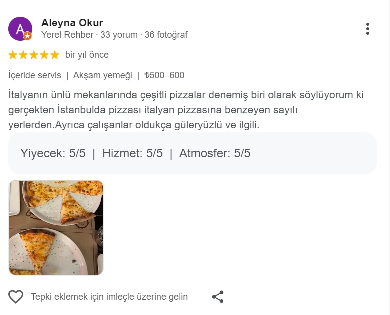 Aleyna Okur yorumu